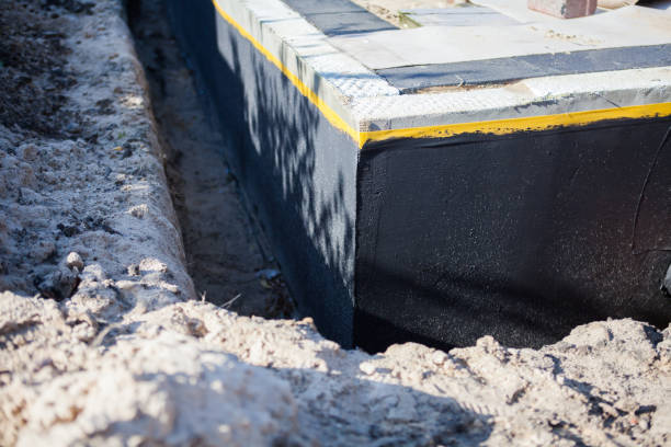 Professional Vapor Barrier Installation technician working in Piney Point, MD
